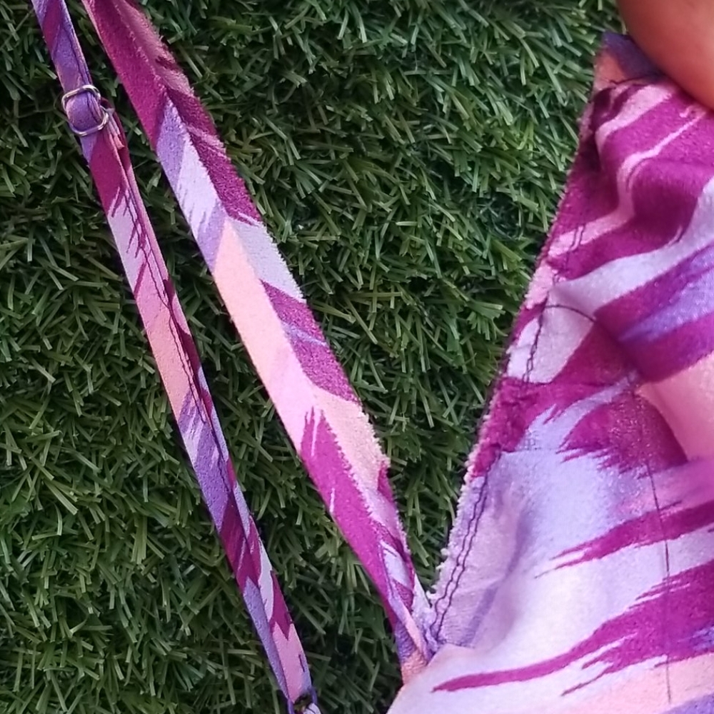 Fun Purple Plus Dress - Picture 3 of 7